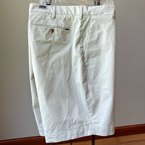 RL Stretch‎ Classic Fit Chino Khaki Shorts Tan 9” Inseam - Picture 1 of 14